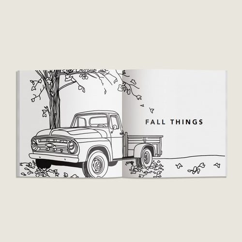 Fall Things: How to Draw Books for Kids