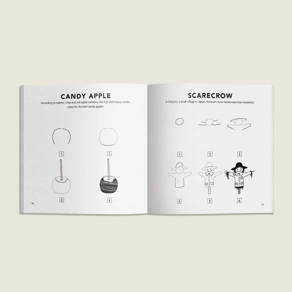 Fall Things: How to Draw Books for Kids