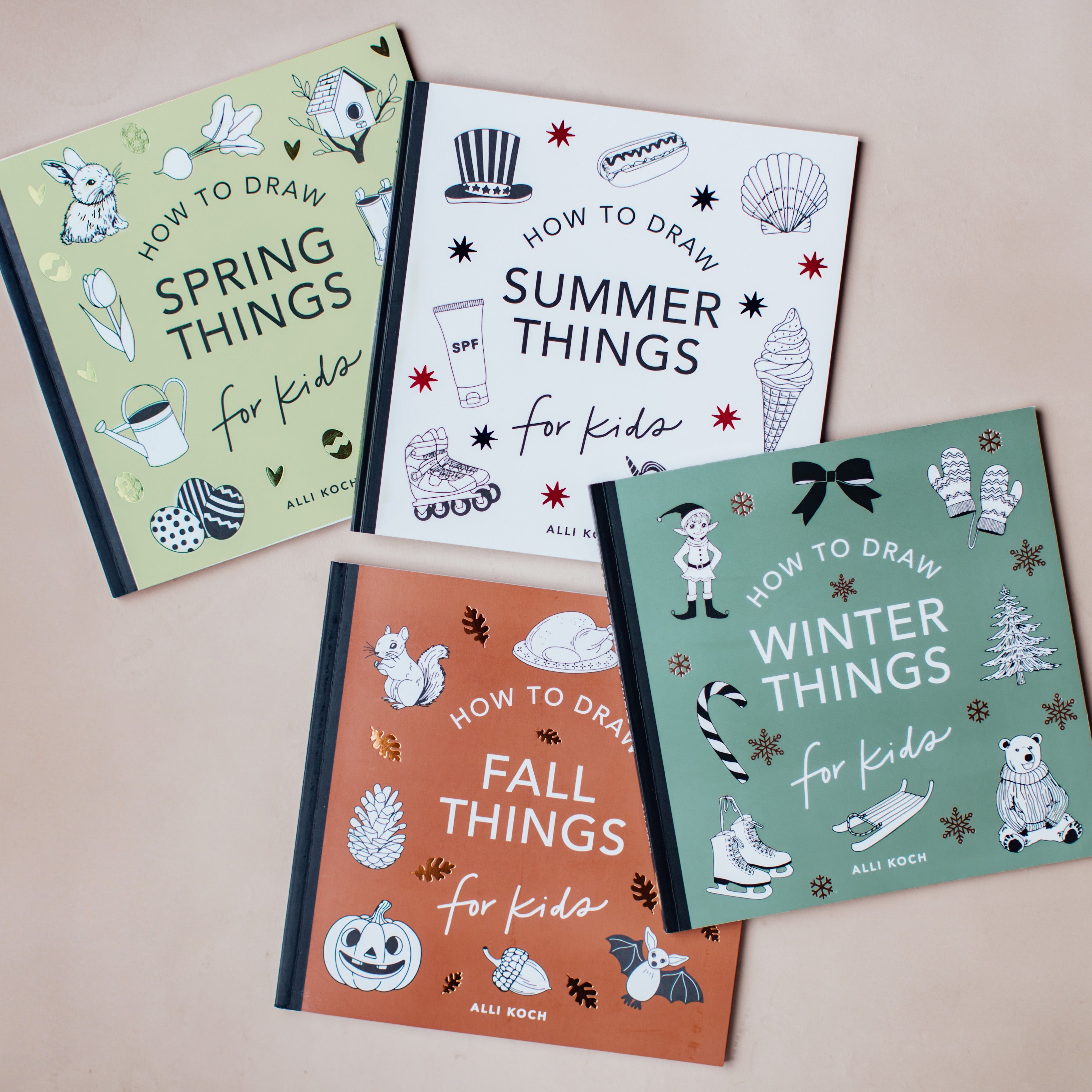 Winter Things: How to Draw Books for Kids