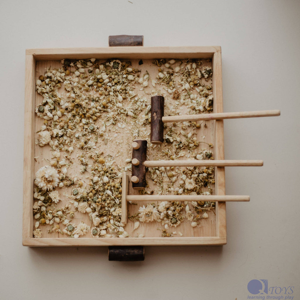 Sensory Sand Tray and Play Set