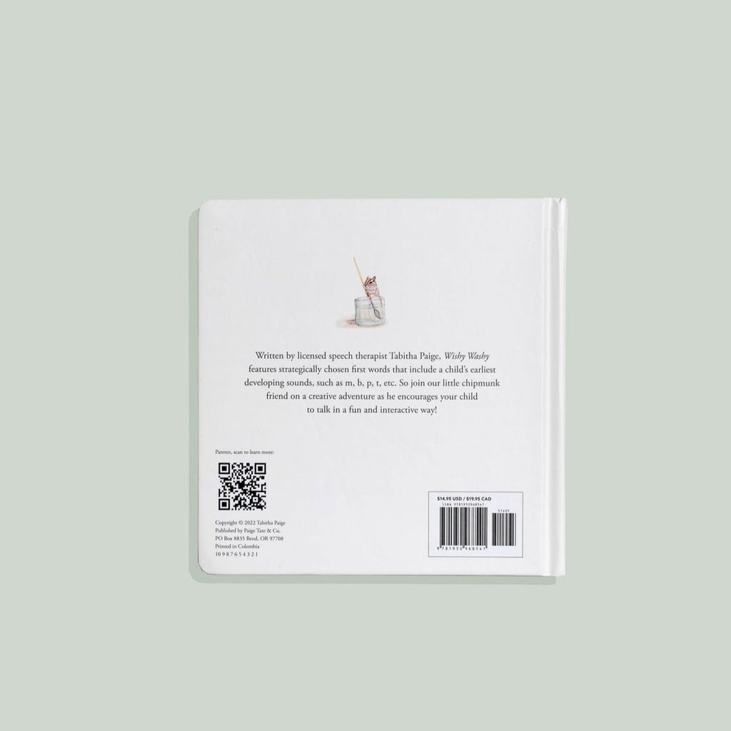Wishy Washy Board Book of First Words & Colors