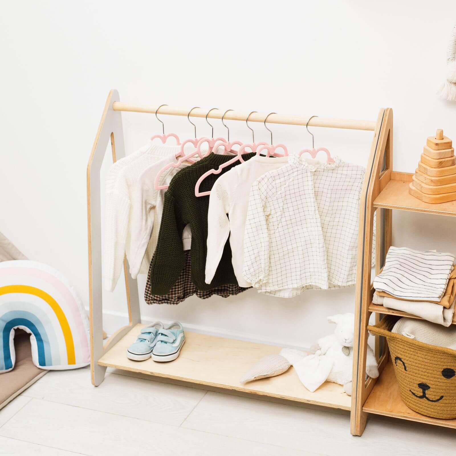 Montessori Clothes Rack