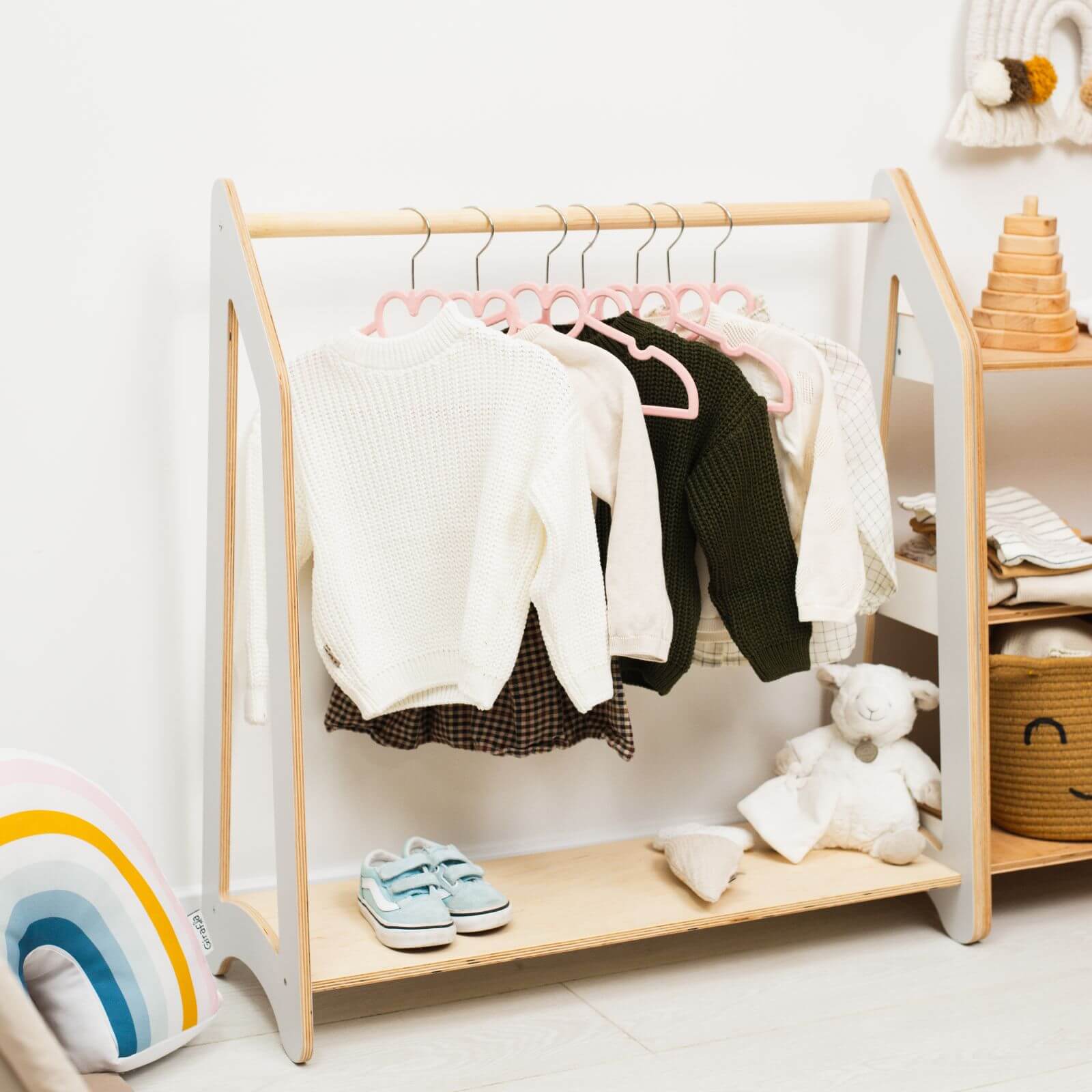 Montessori Clothes Rack