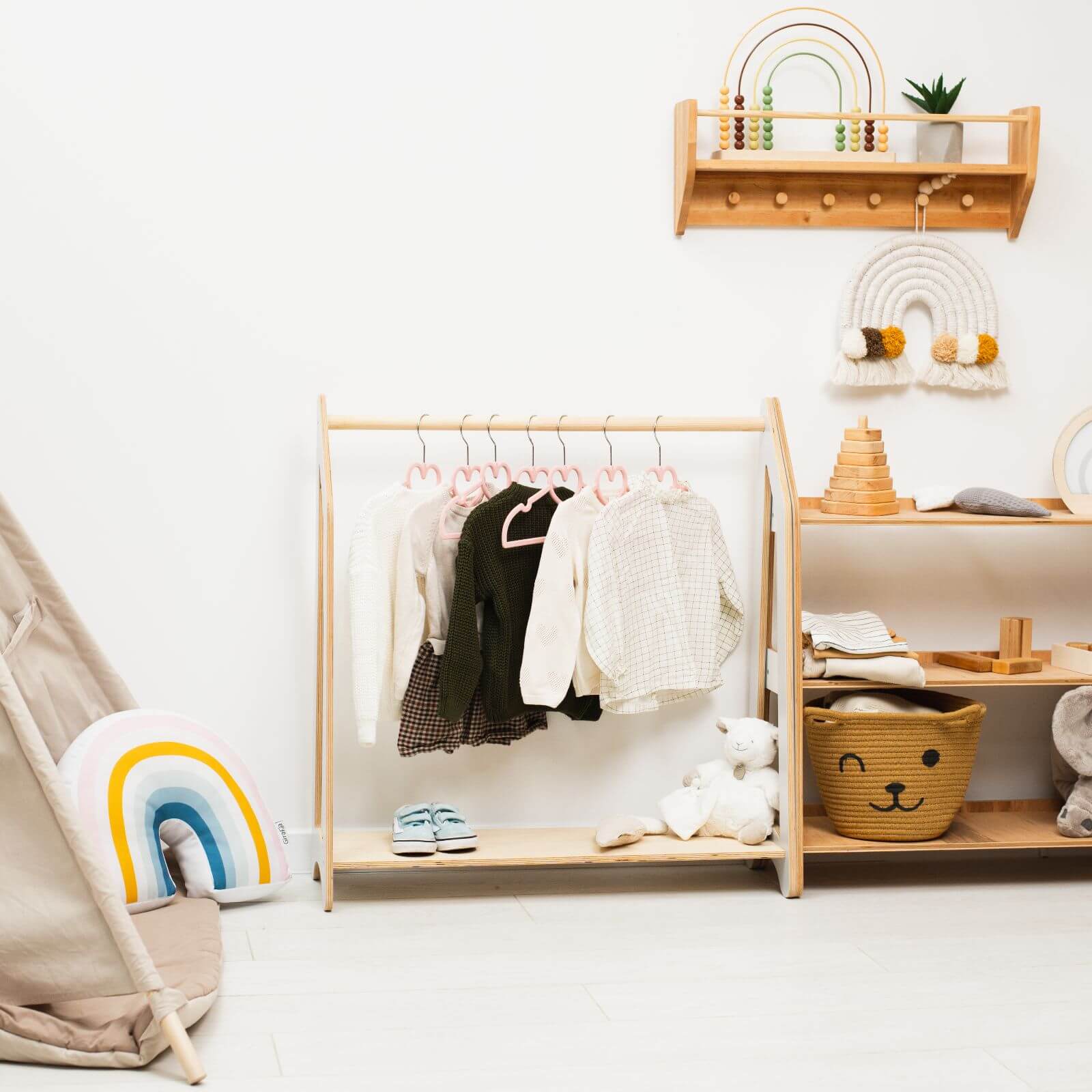 Montessori Clothes Rack