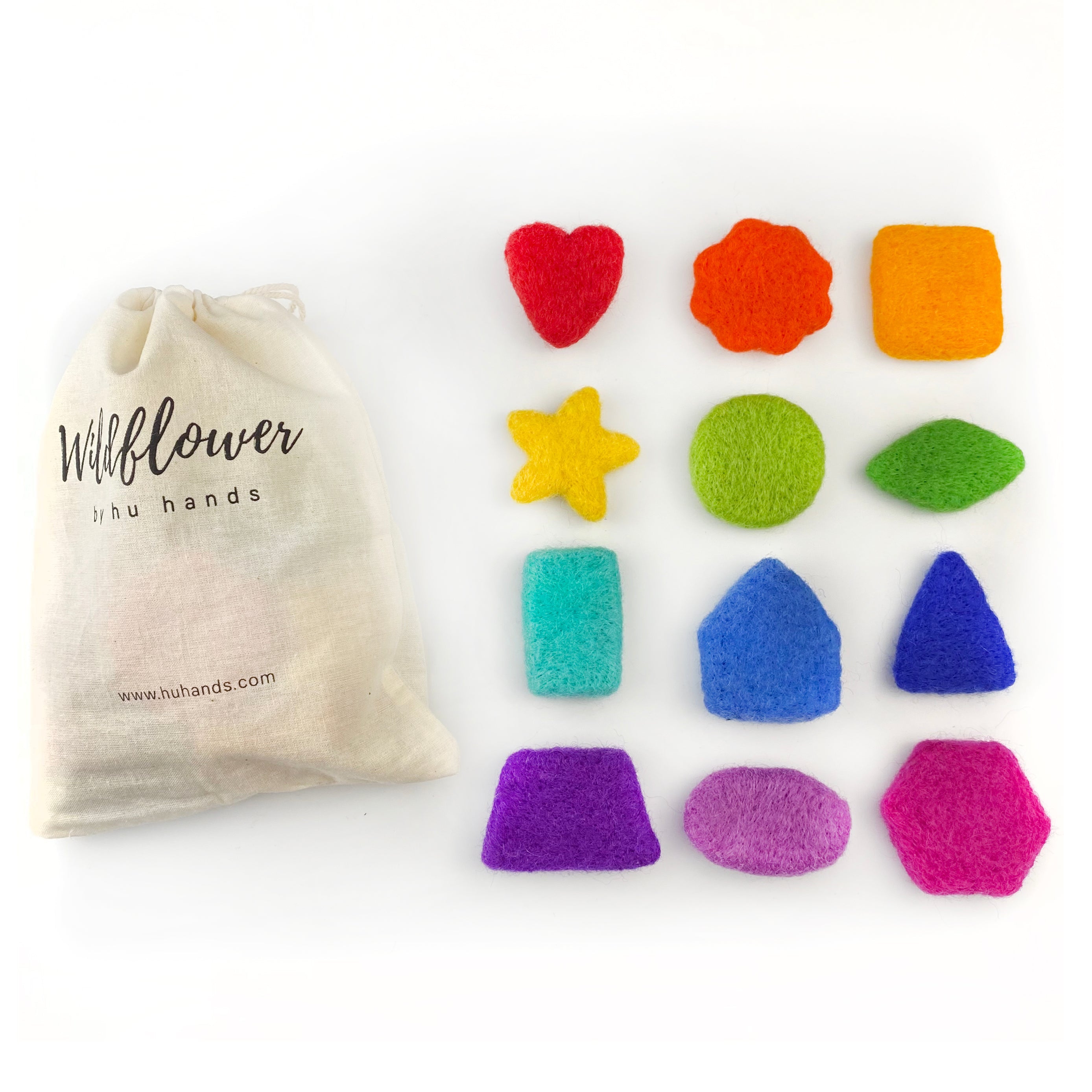Felt Sorting Shapes for Pretend Play, Stacking, and Montessori Learning (12)