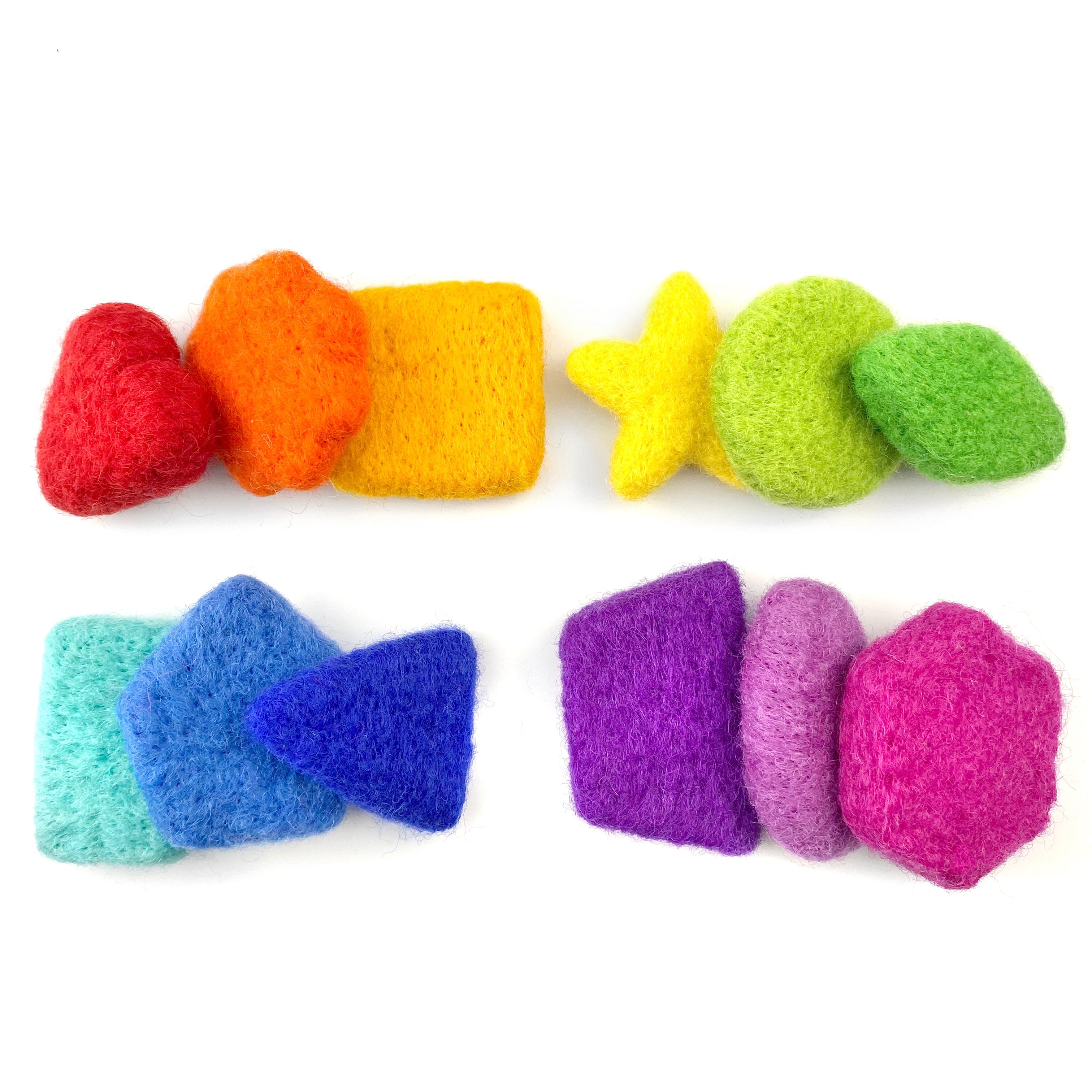 Felt Sorting Shapes for Pretend Play, Stacking, and Montessori Learning (12)