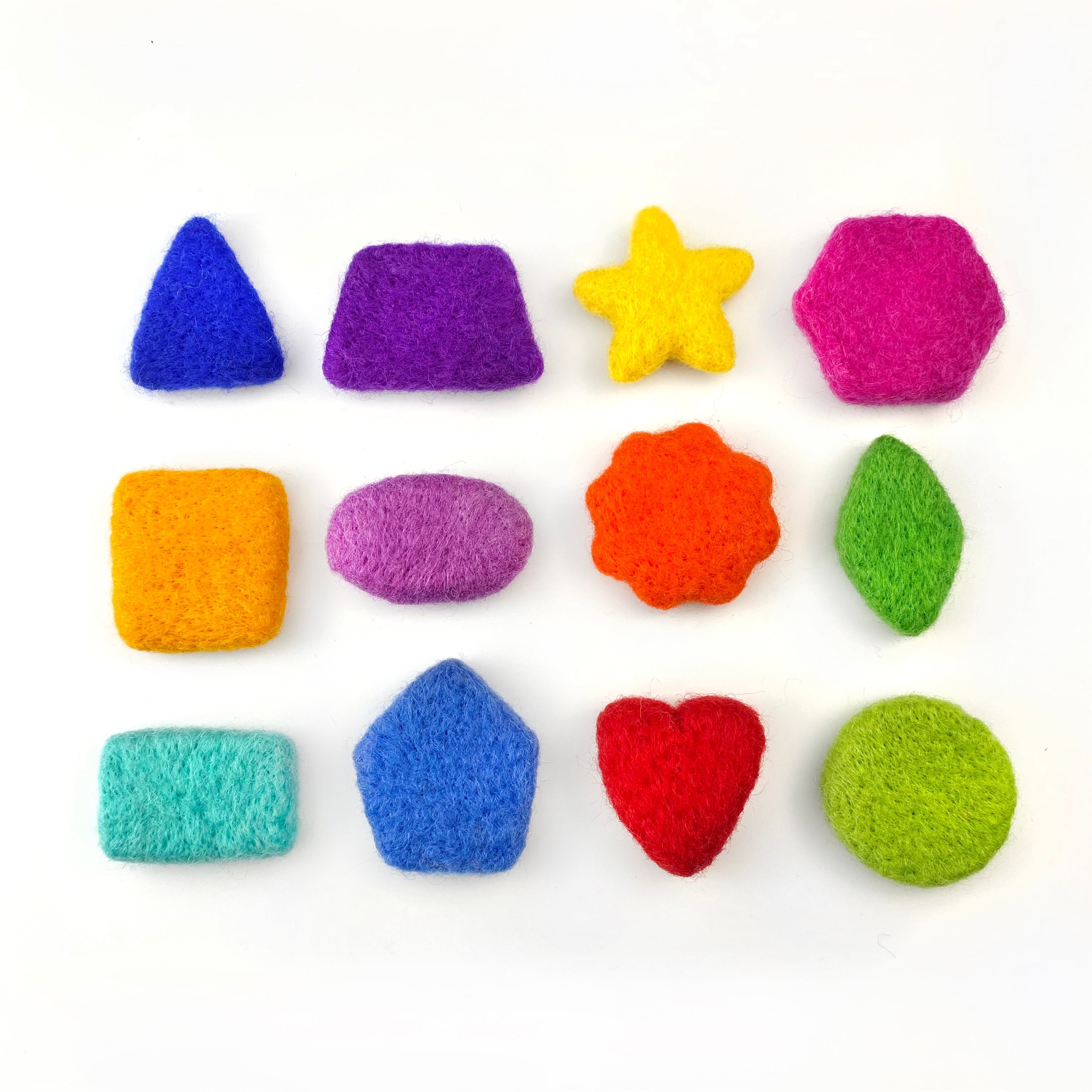 Felt Sorting Shapes for Pretend Play, Stacking, and Montessori Learning (12)