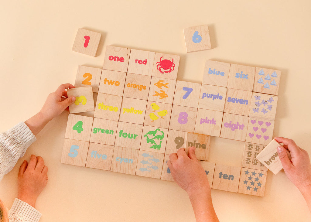 ABCs & 123s Magnetic Learning Tiles – Montessori-Inspired, Colors and Counting | Made in the Canada | Printed with Non-toxic Ink in the USA 🇺🇸