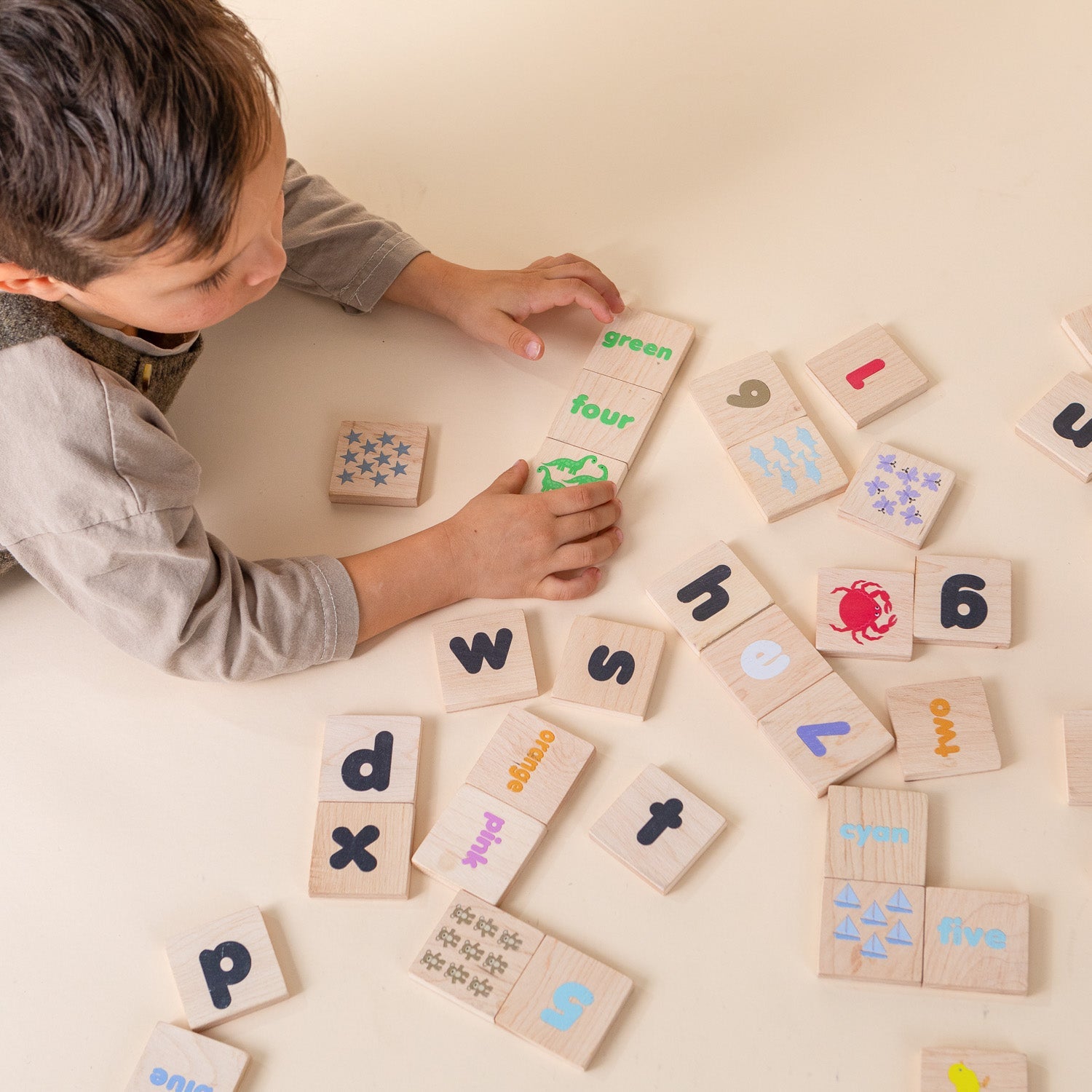 ABCs & 123s Magnetic Learning Tiles – Montessori-Inspired, Colors and Counting | Made in the Canada | Printed with Non-toxic Ink in the USA 🇺🇸