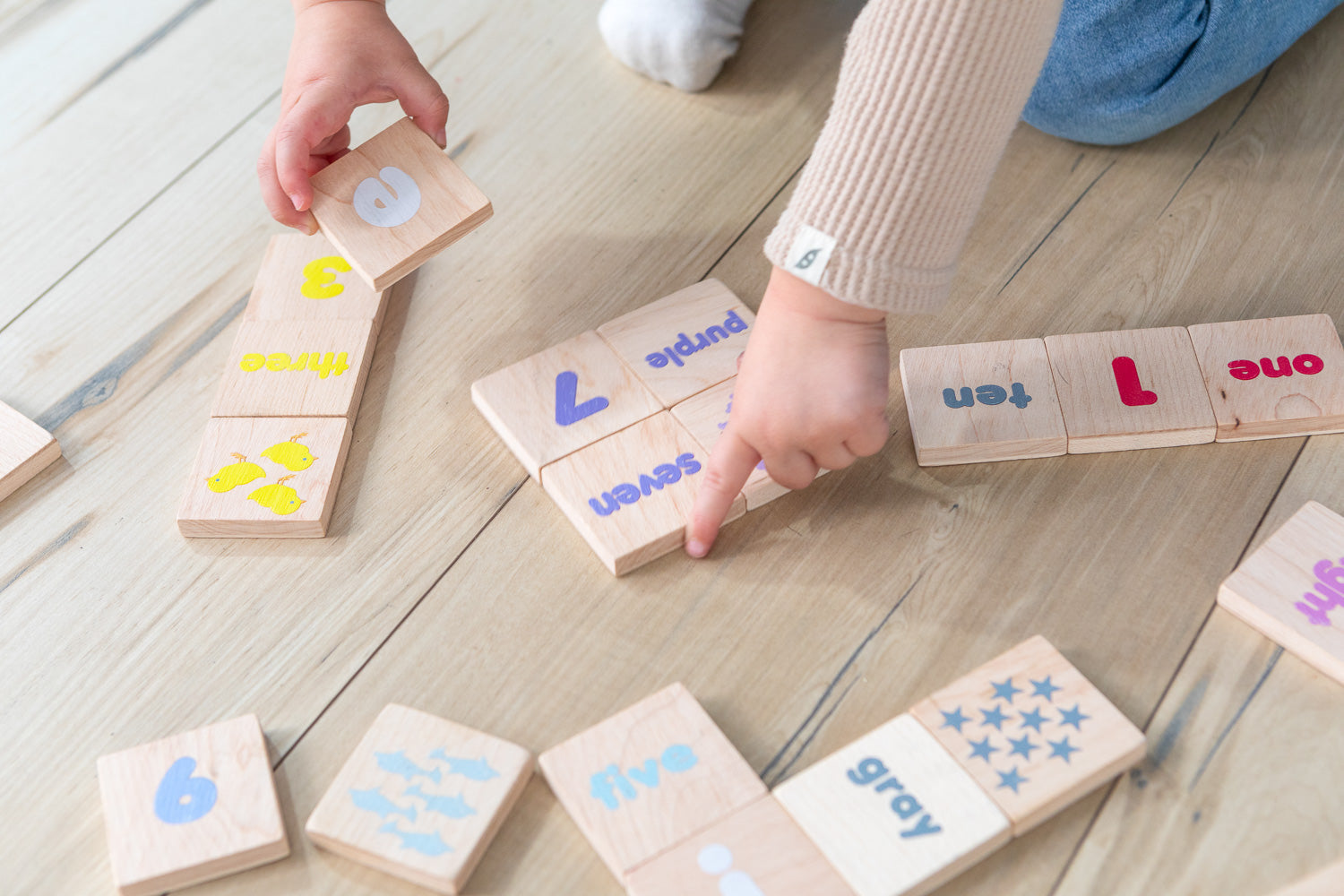 ABCs & 123s Magnetic Learning Tiles – Montessori-Inspired, Colors and Counting | Made in the Canada | Printed with Non-toxic Ink in the USA 🇺🇸