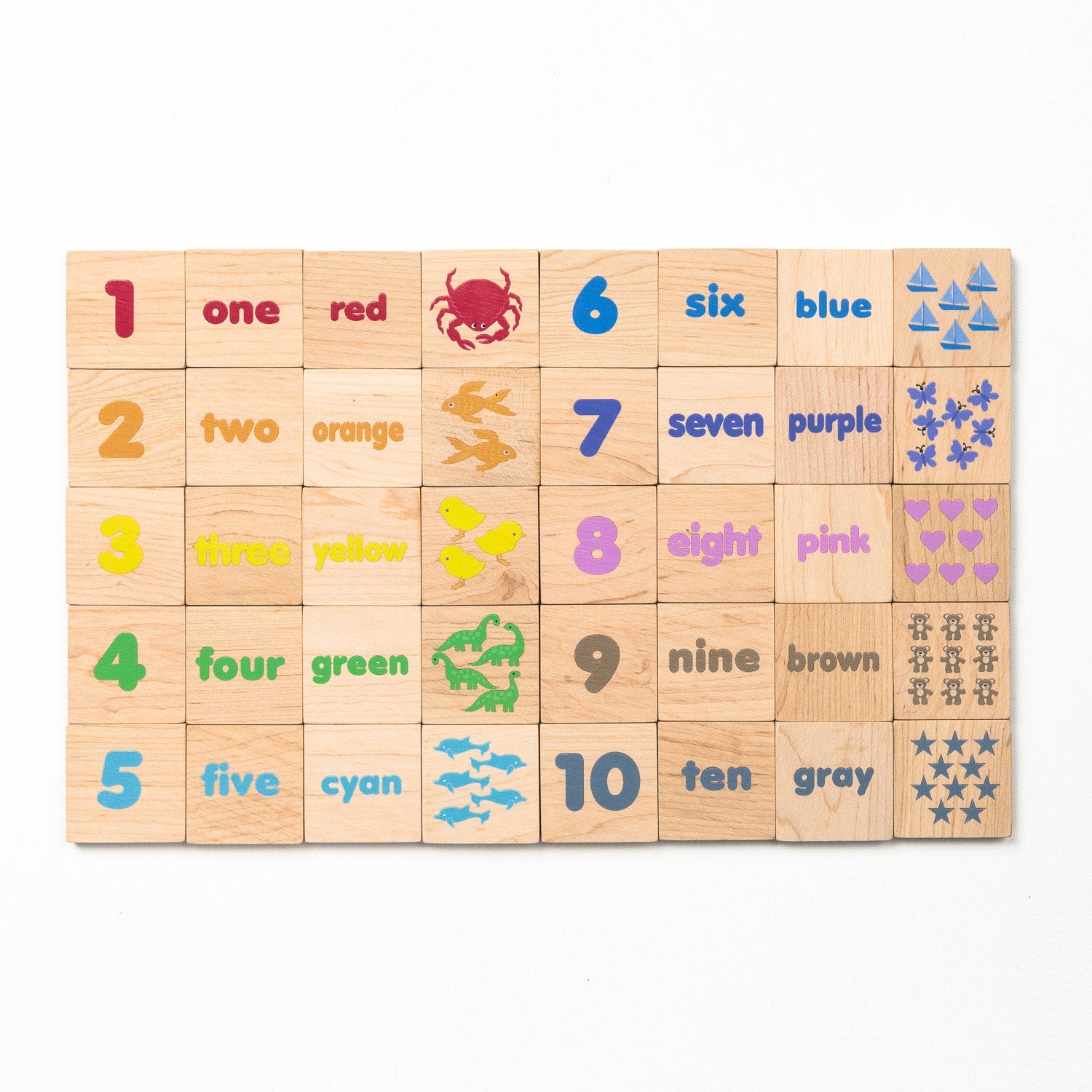 ABCs & 123s Magnetic Learning Tiles – Montessori-Inspired, Colors and Counting | Made in the Canada | Printed with Non-toxic Ink in the USA 🇺🇸