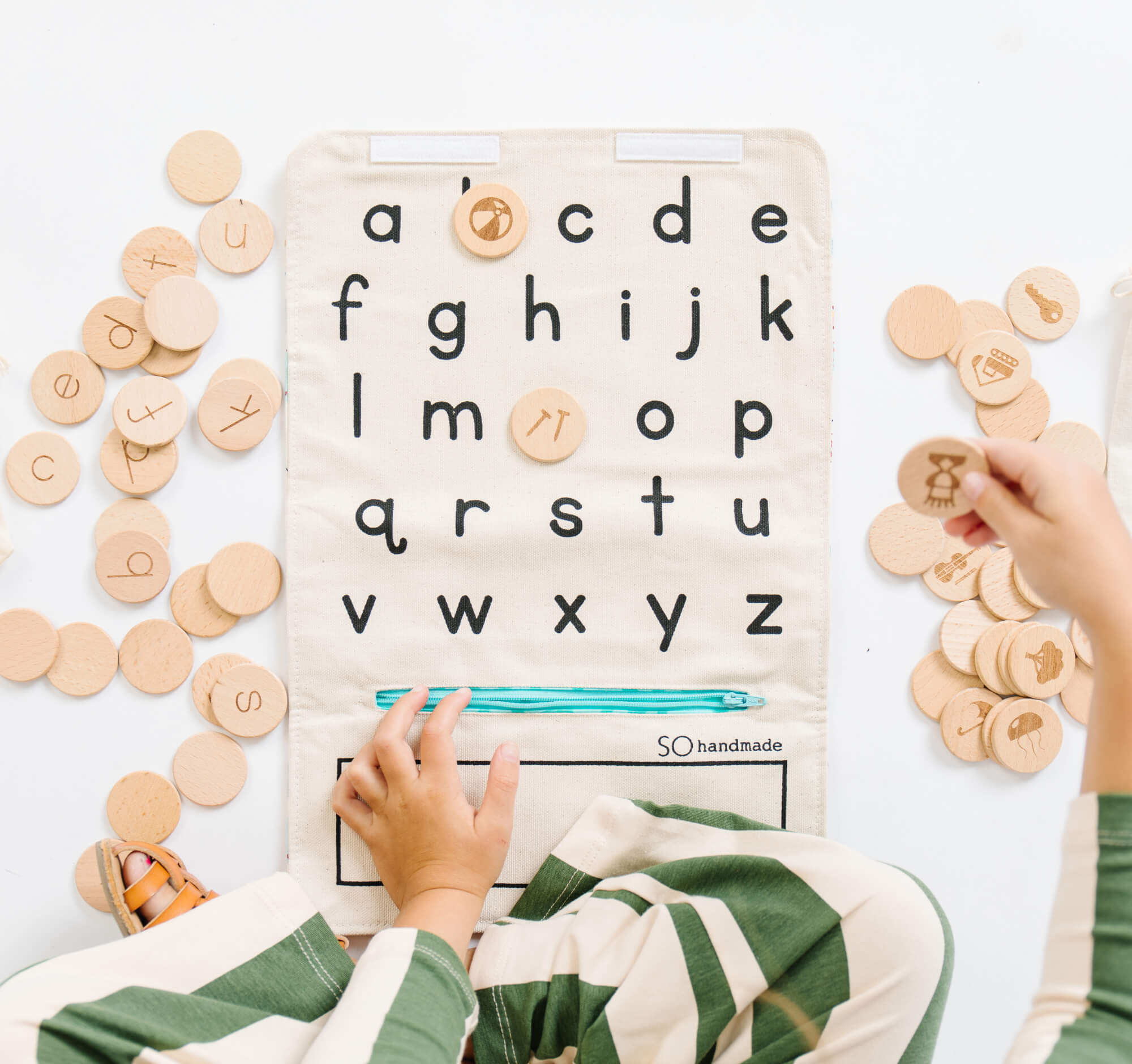 Alphabet Learning Toy: Montessori Letters Matching Game